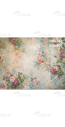 Tło fotograficzne „Pastelowe róże w stylu vintage” | 4079